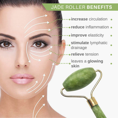 Jade & Sculpt™ - Gua Sha + Jade Roller