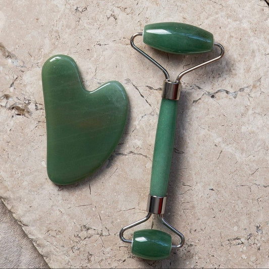 Jade & Sculpt™ - Gua Sha + Jade Roller